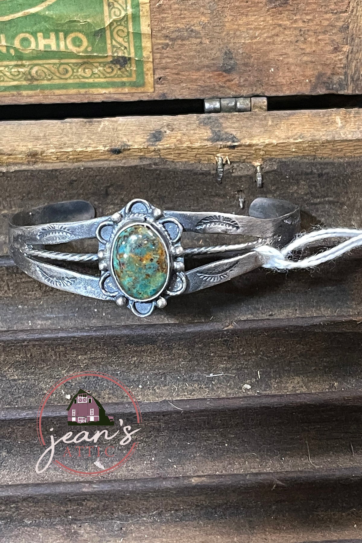 Vintage Turquoise Cuff